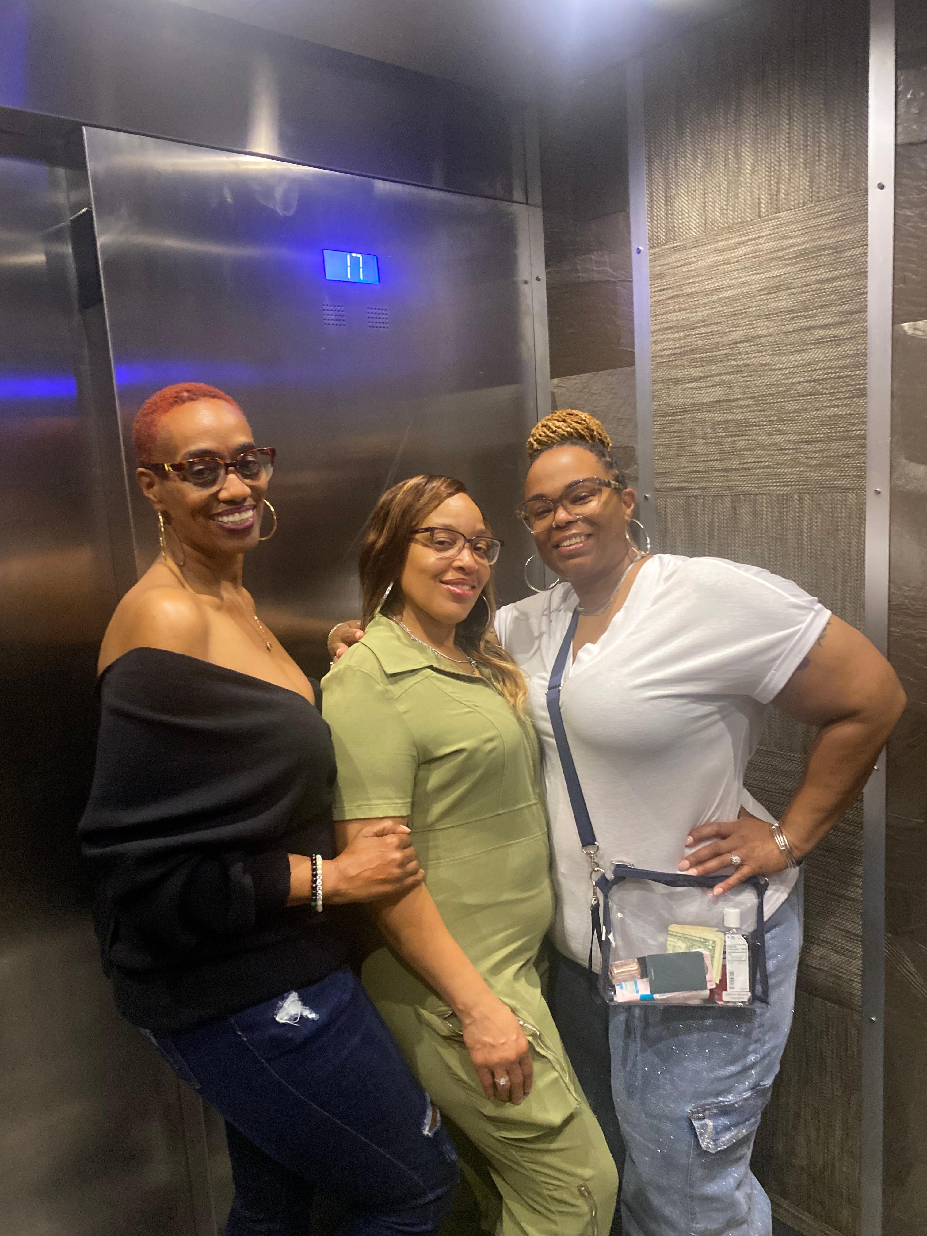 Elevator picture . Ps rooftop is nice !! 