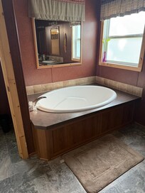 Master bath sunken tub