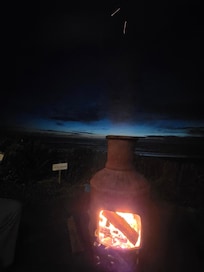 Fire under the stars