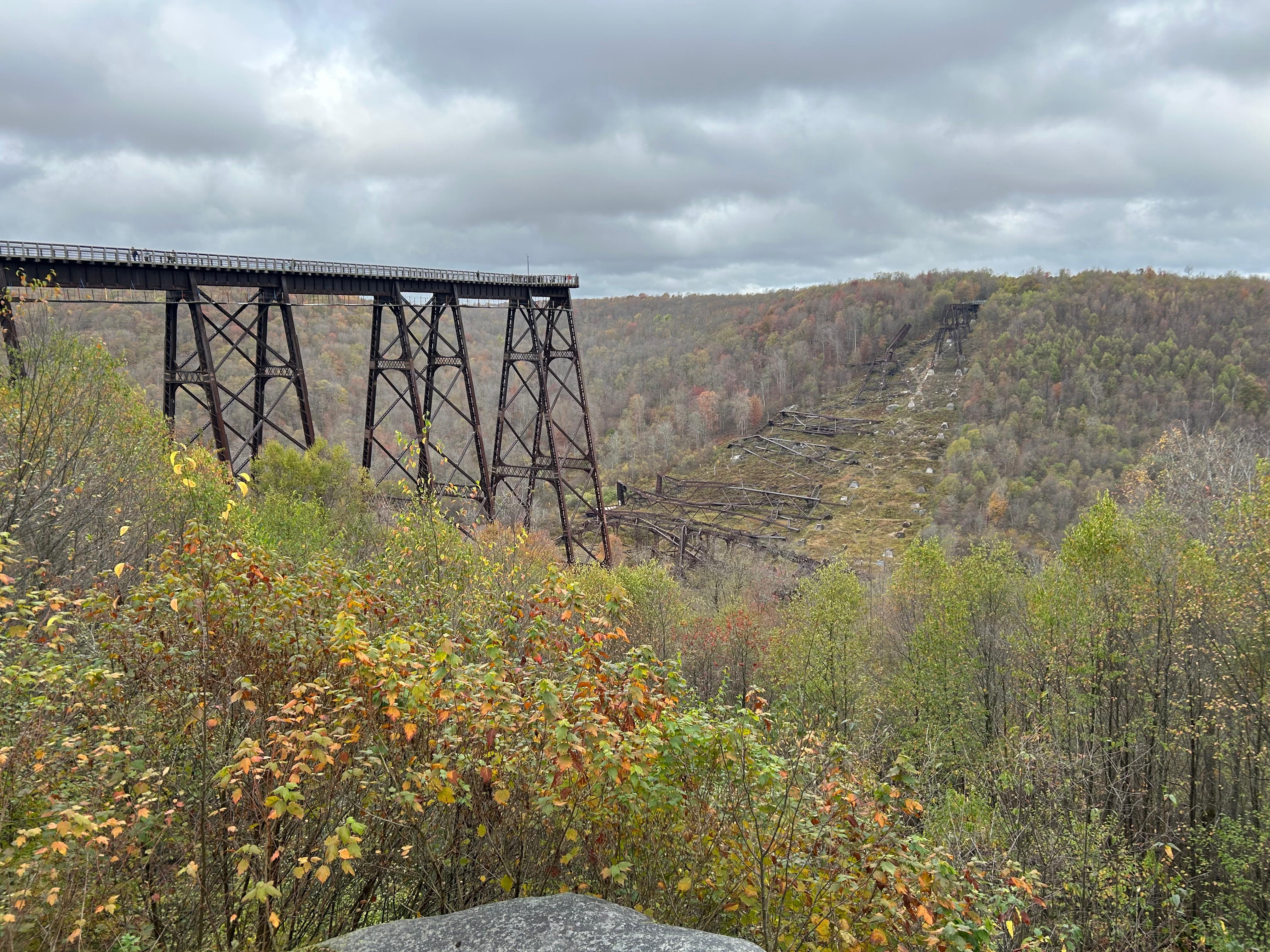 Bradford was close to our ultimate destination of Kinzua State Park.