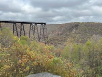 Bradford was close to our ultimate destination of Kinzua State Park.