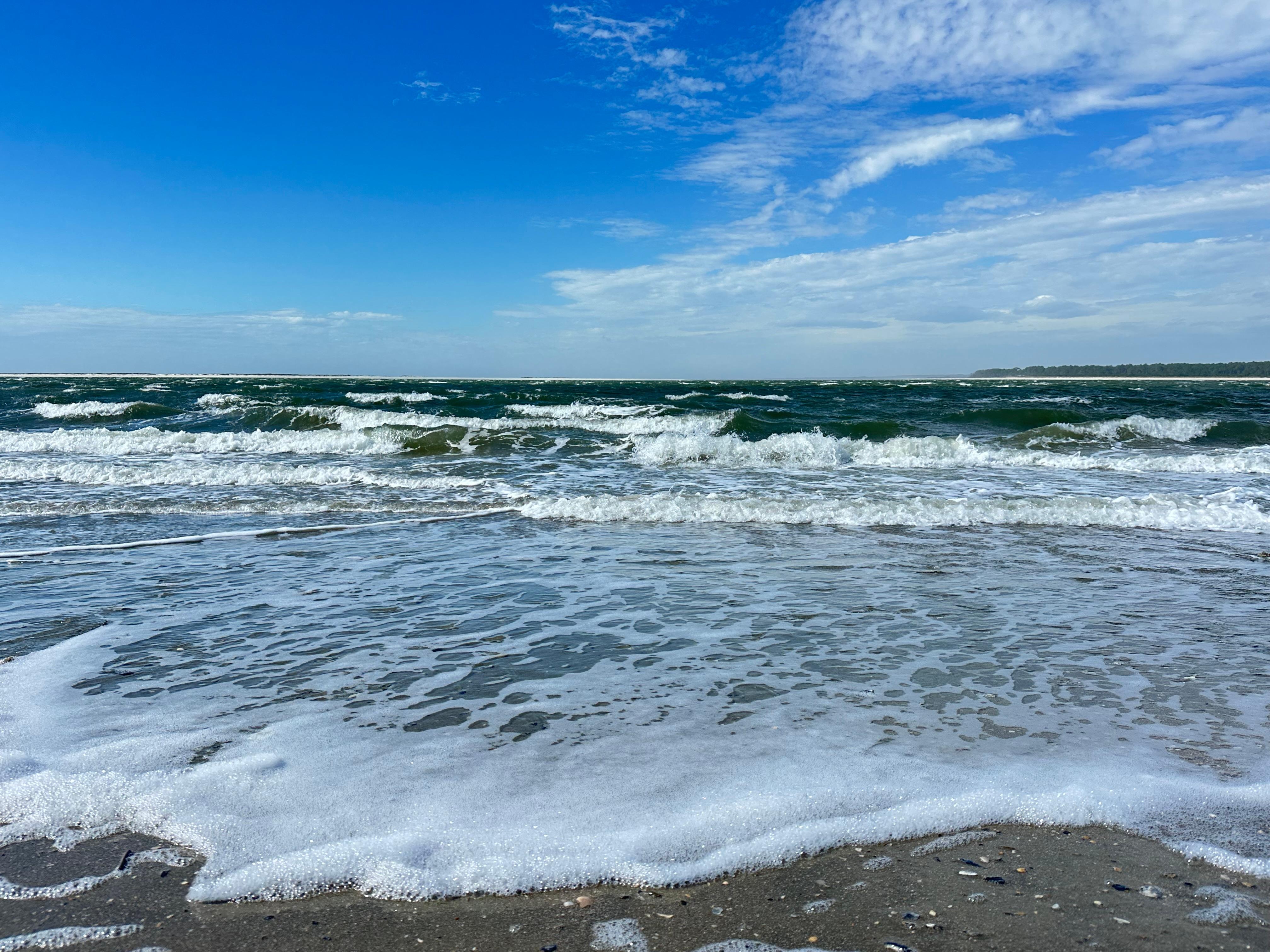 Beach feet away from property