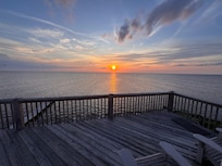 At arrival. The view never let us down. Insanely beautiful.