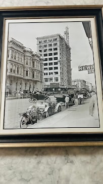 Love the history here, this was on the 2nd floor hallway :)