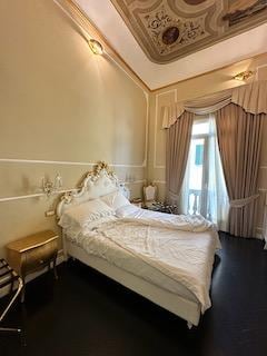 An incredibly comfortable bed. 