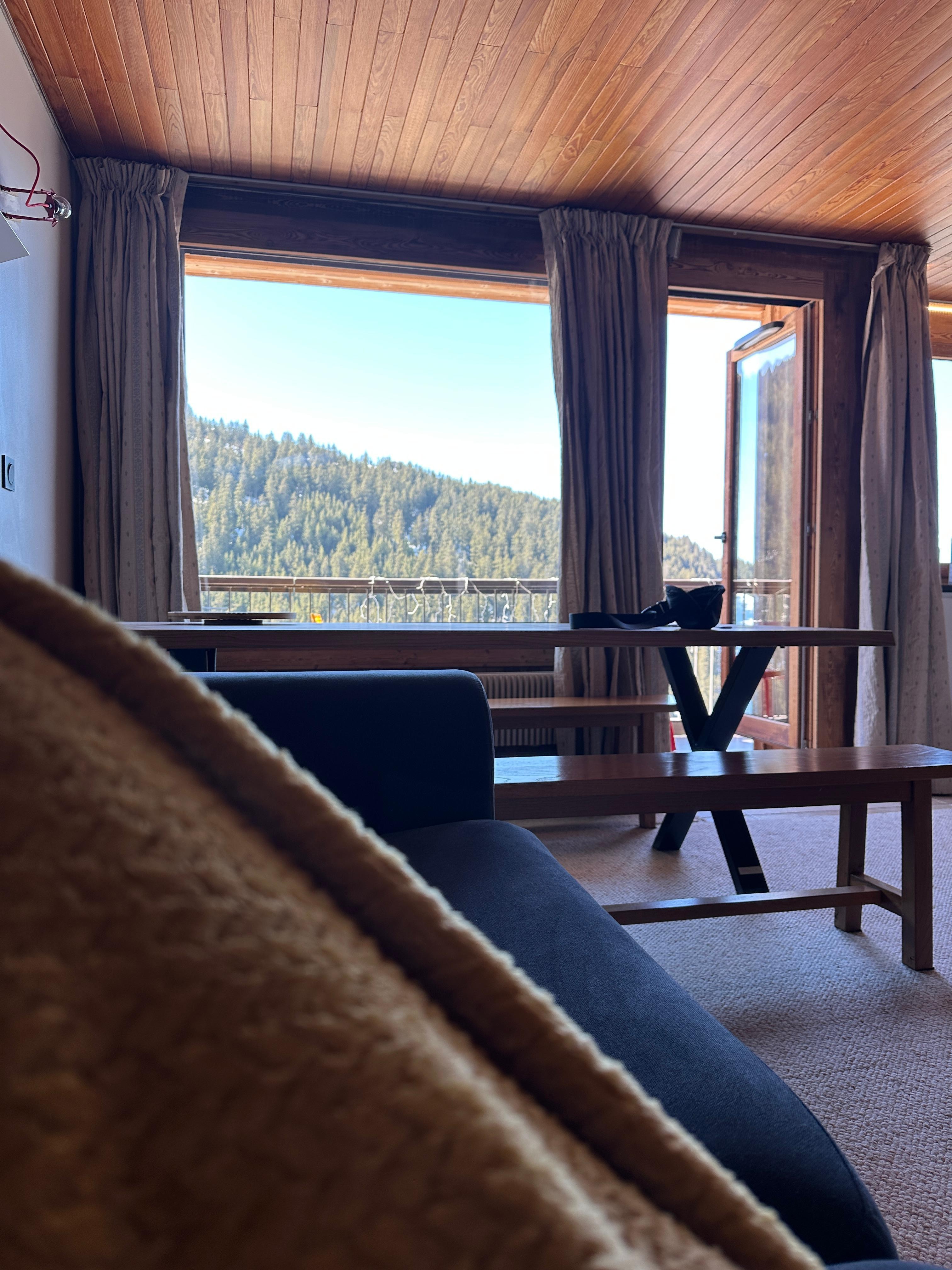 From the living room couch 