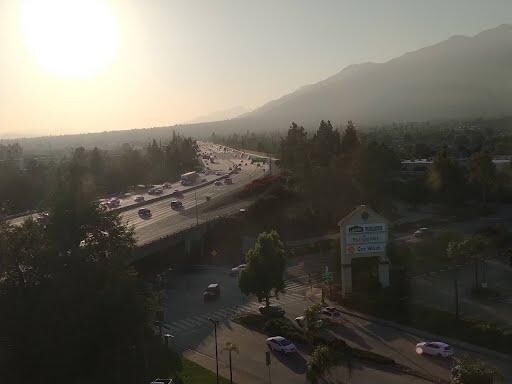 Freeway view and noise from room all night could not sleep at all and then cleaning staff do not respect the do not disturb sign and knock at door relentlessly. No rest at all!