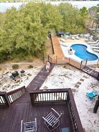 View from bedroom balcony