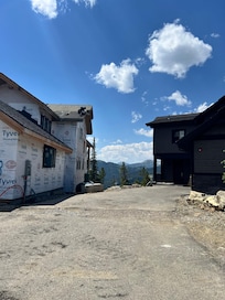 This is how close the house is from construction