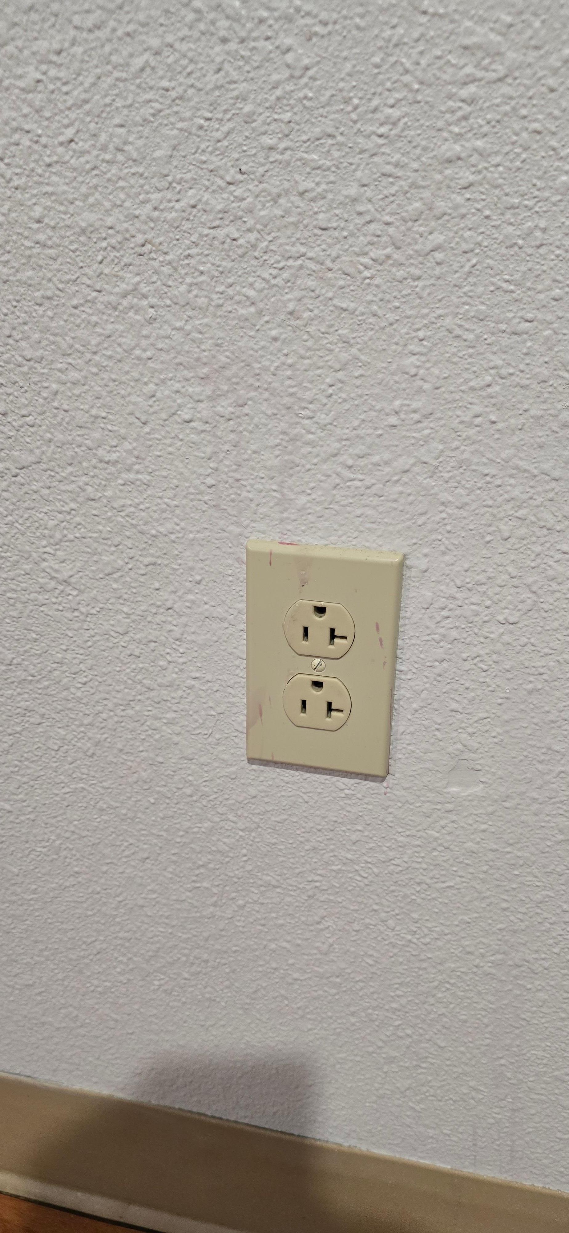 Dirty light switches and plugs