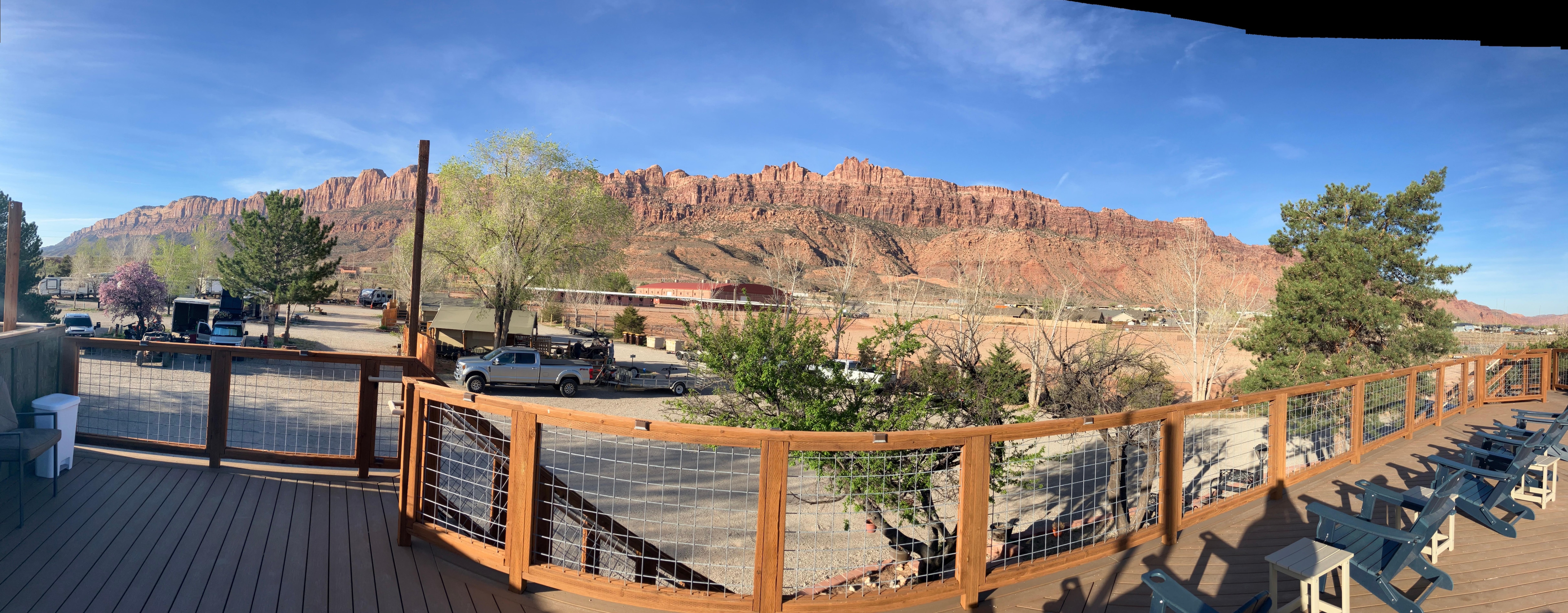 View from the observation deck