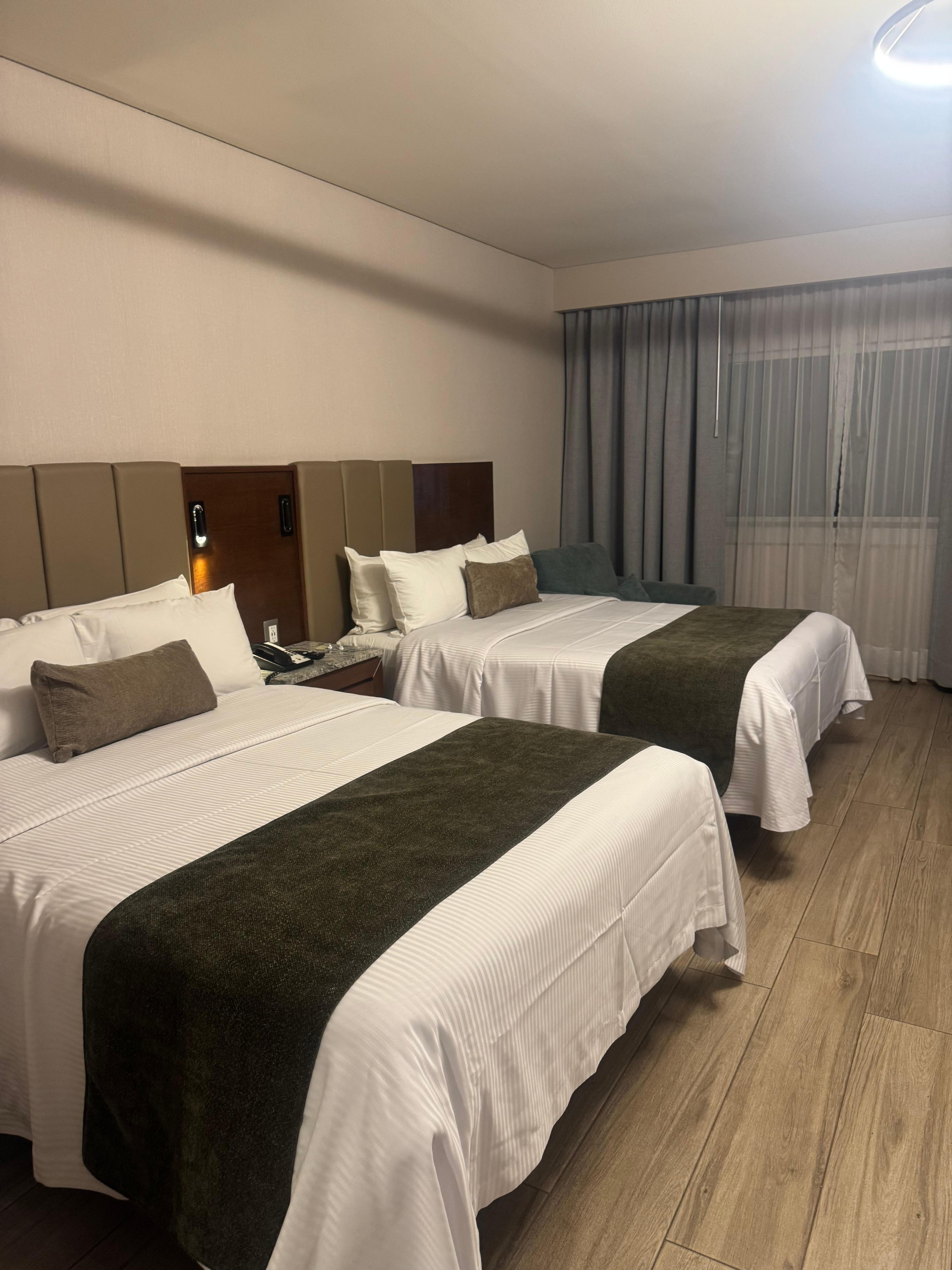 Habitaciones súper limpias 