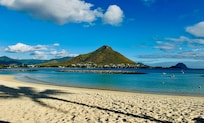 View from the beach