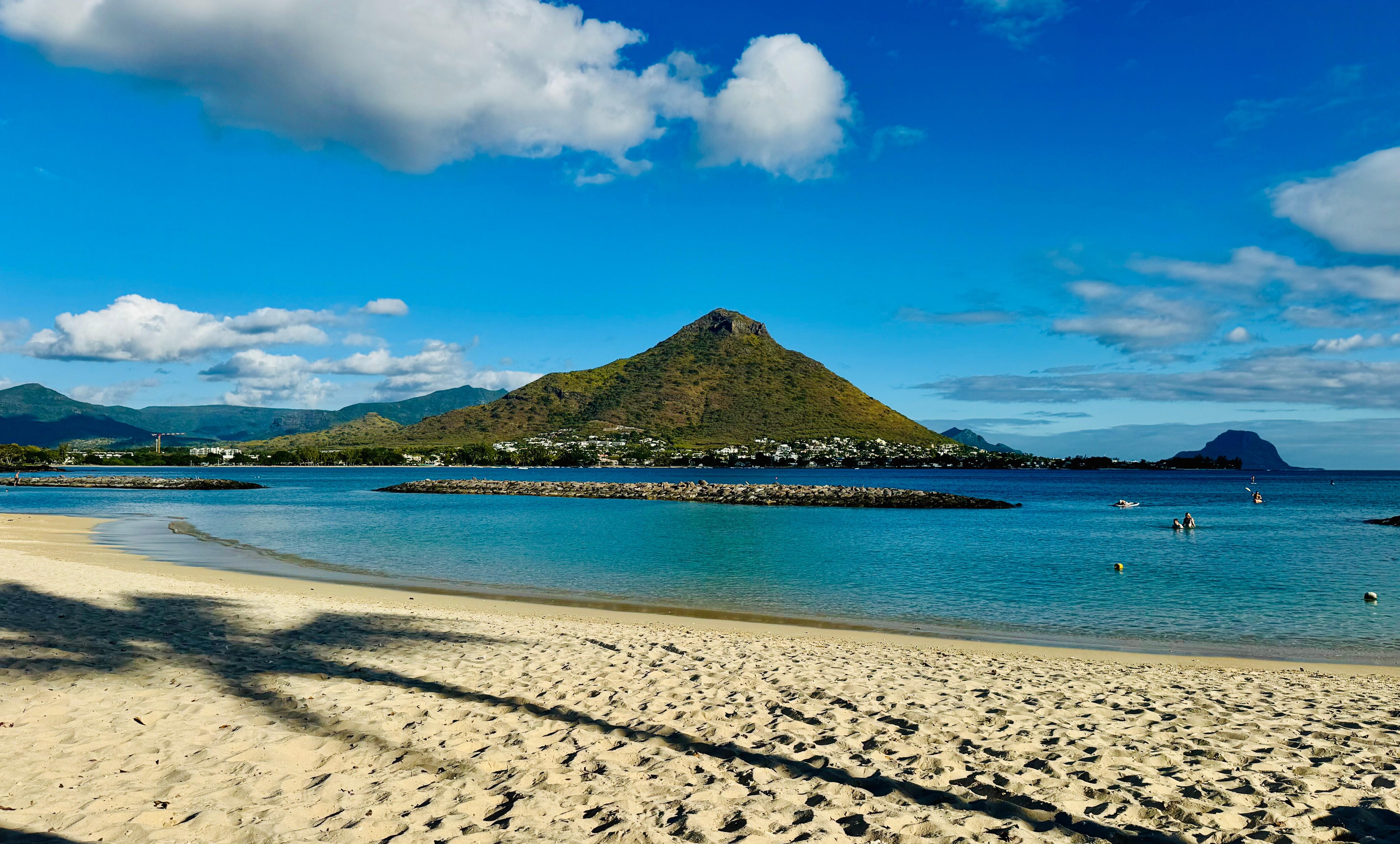View from the beach