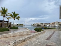 View of the marina from the hotel.