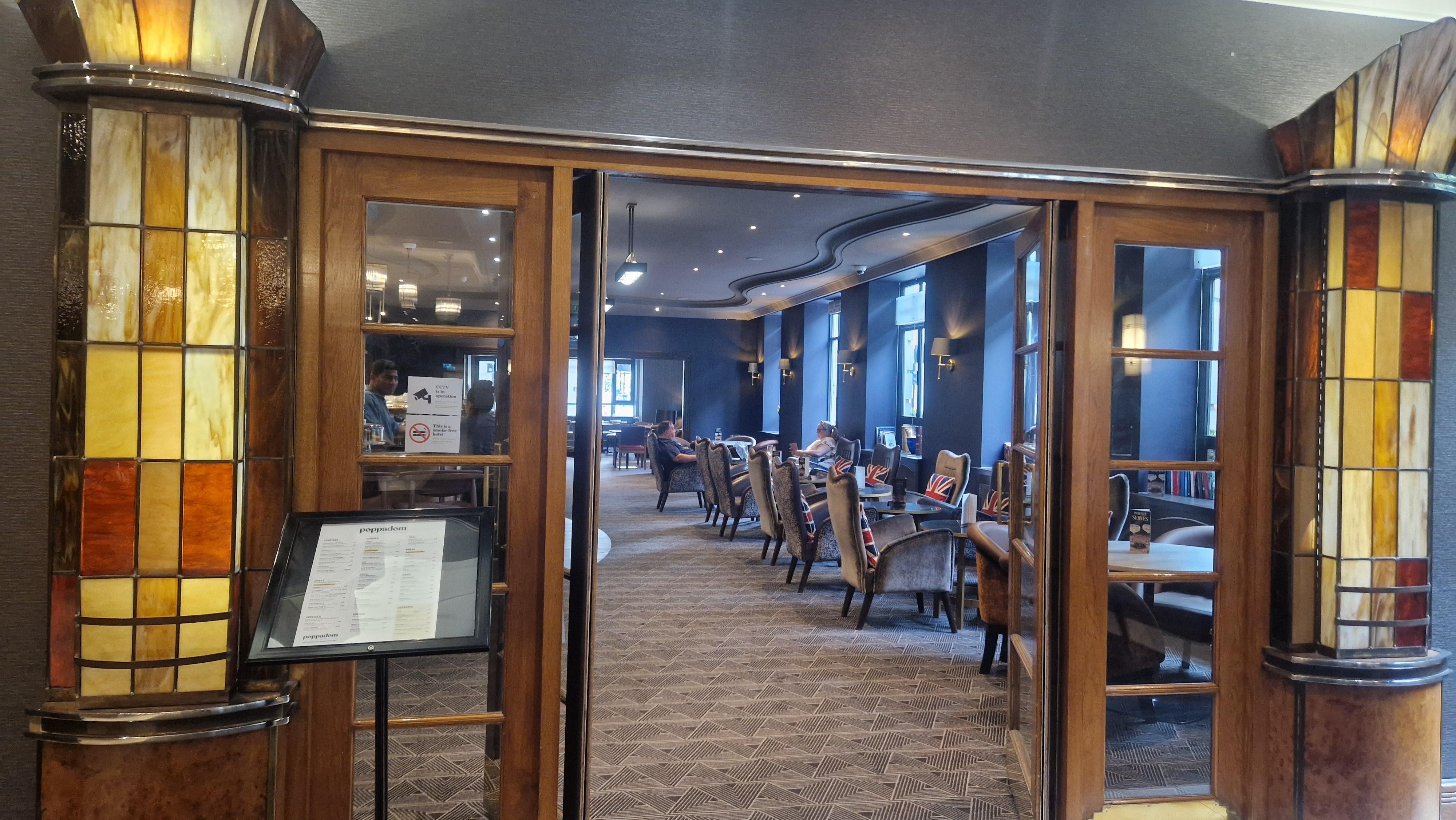 Bar lounge area