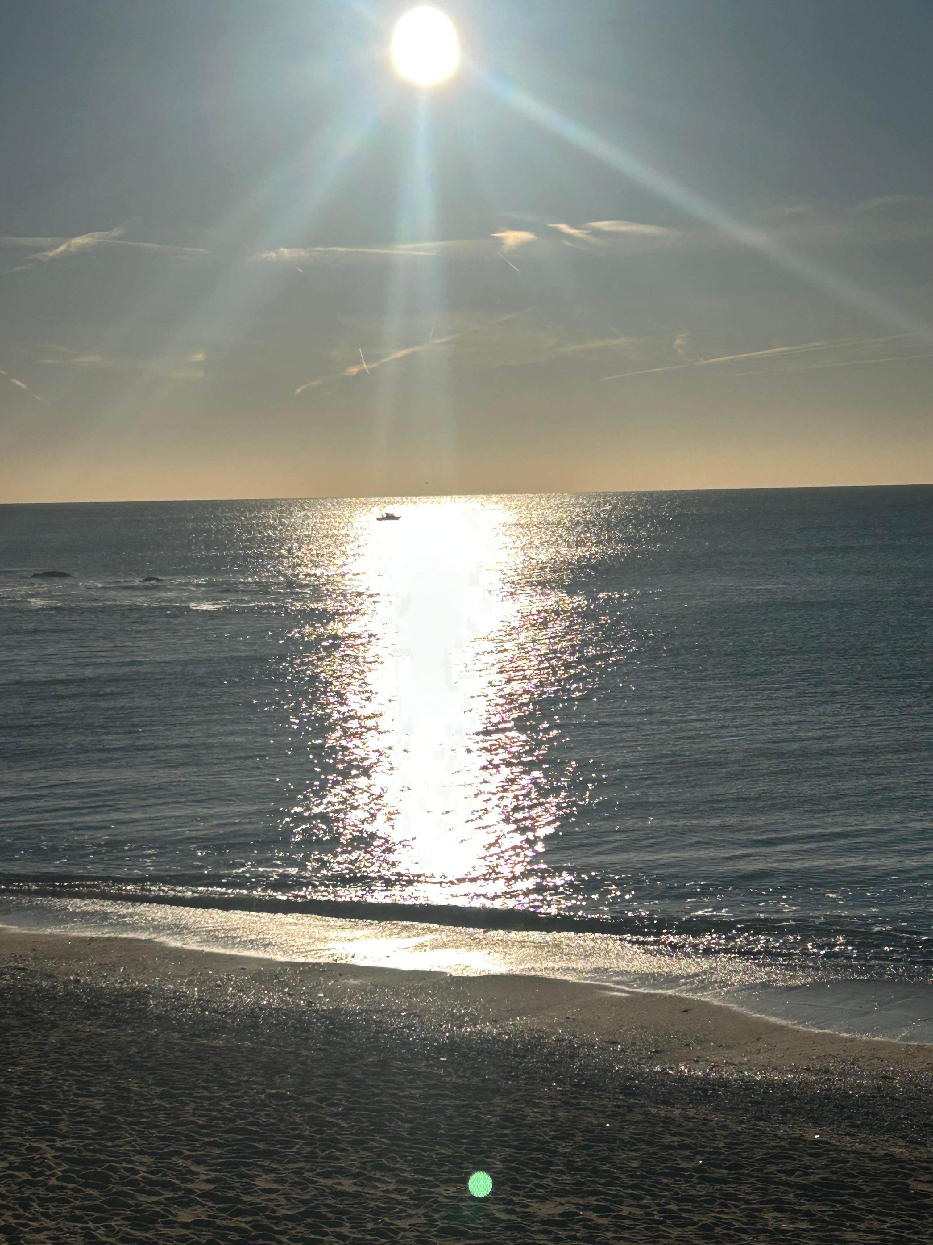 La vue depuis le balcon 