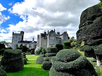 Leven Hall and garden just minutes away.