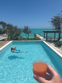 Bahama Mamas by the pool