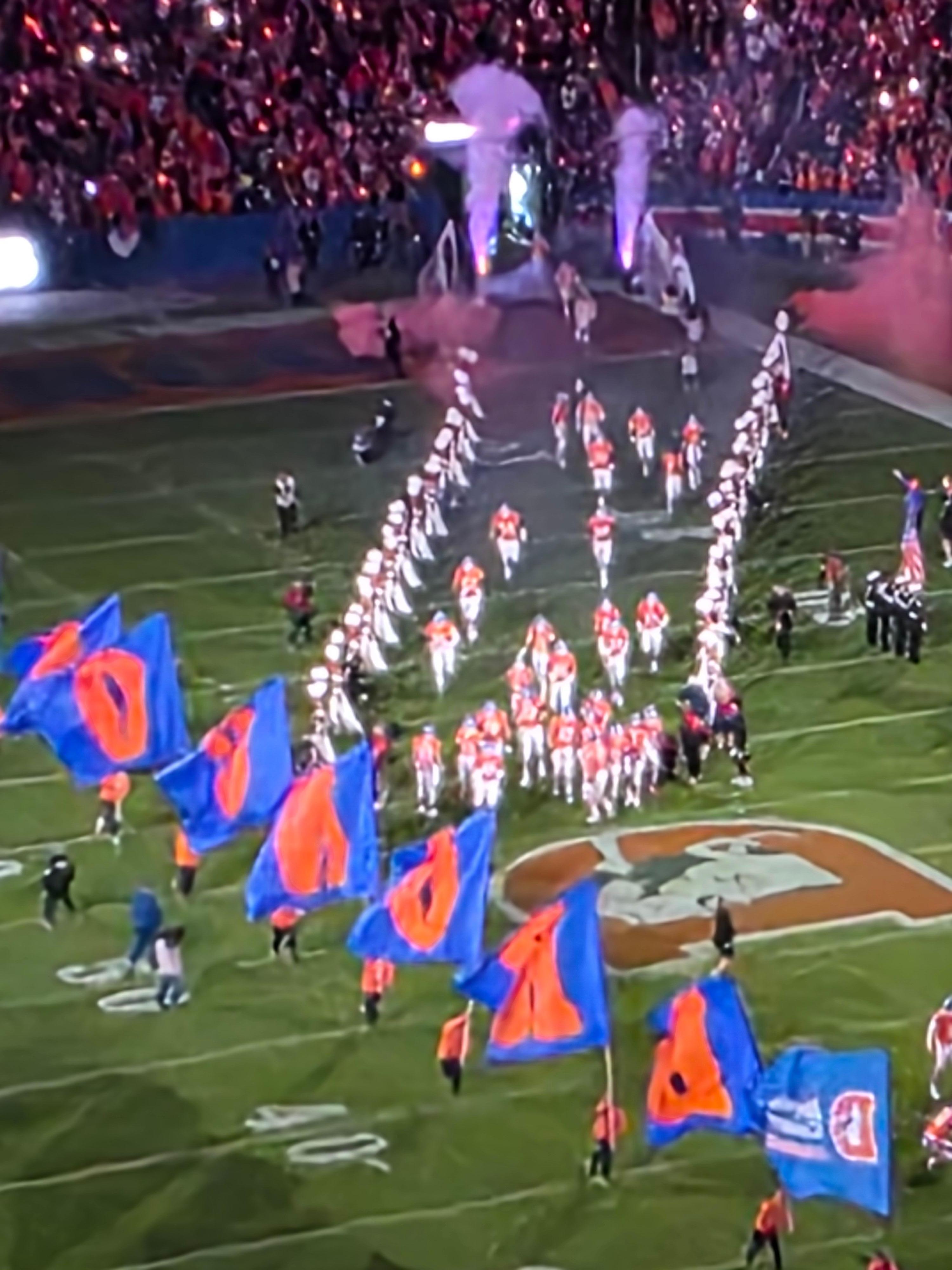 Broncos game, downtown @milehigh