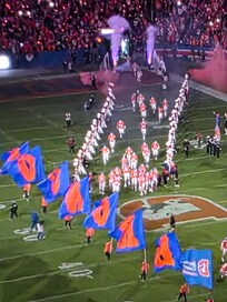 Broncos game, downtown @milehigh