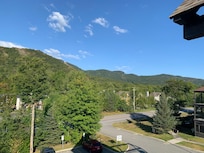 Vue de la terrasse commune