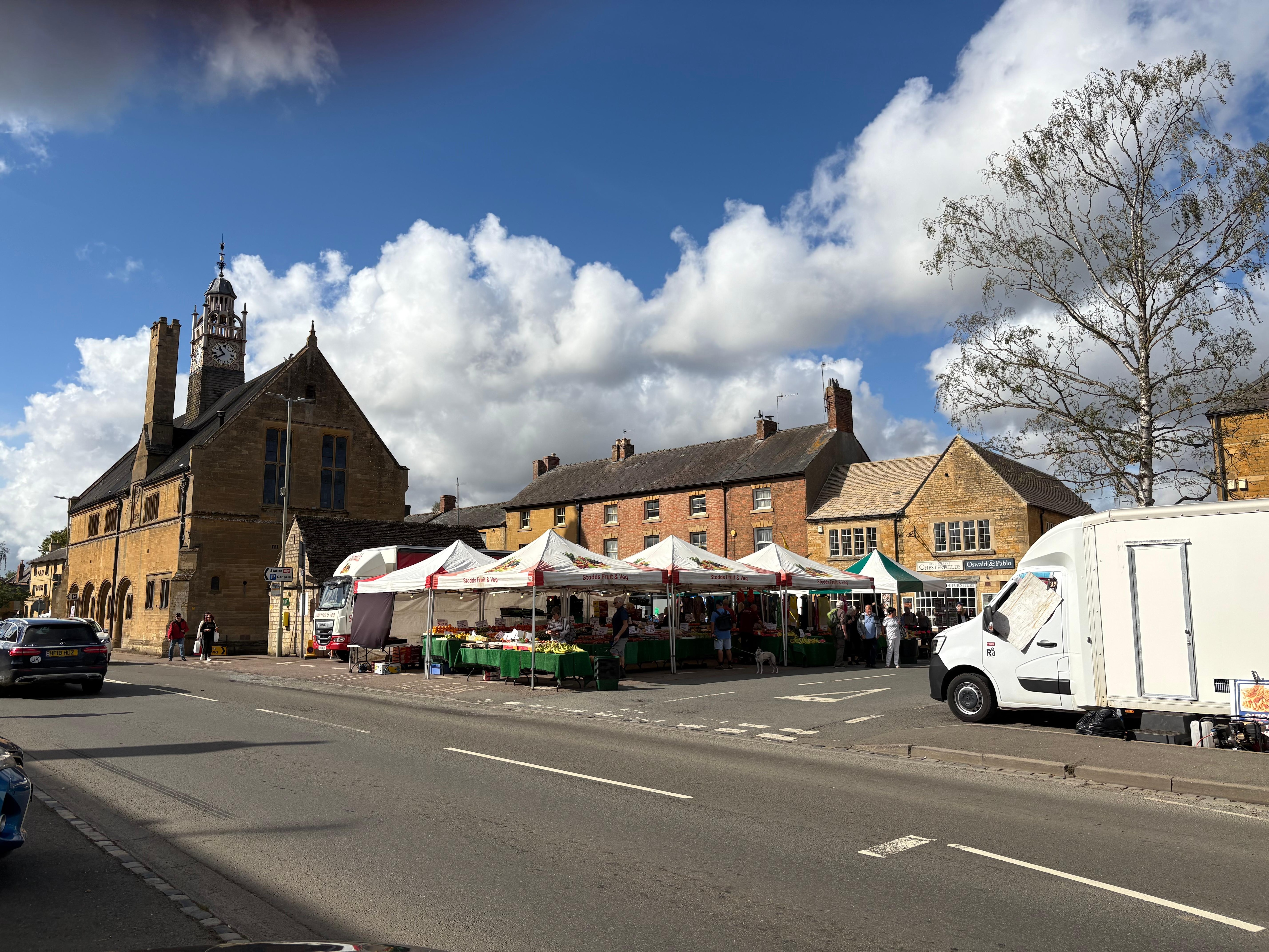 Market day, Morton-in-Marsh