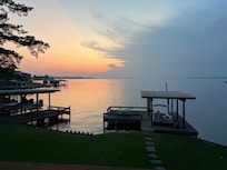 Just another normal sunset at the lake house :)