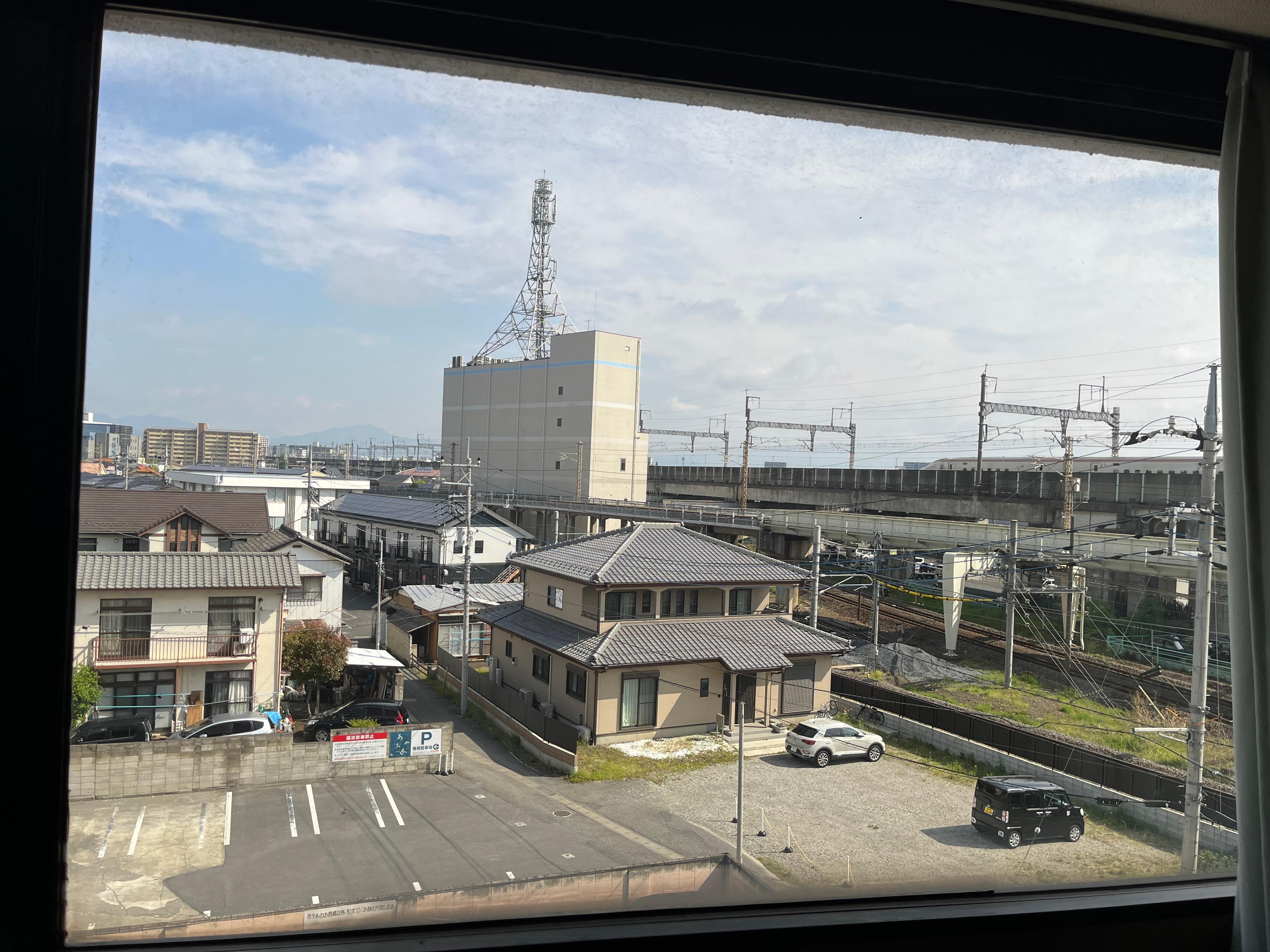 電車、新幹線の音は気にならなかった