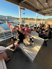 A nice evening out on the lake