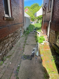 Walkway to alley