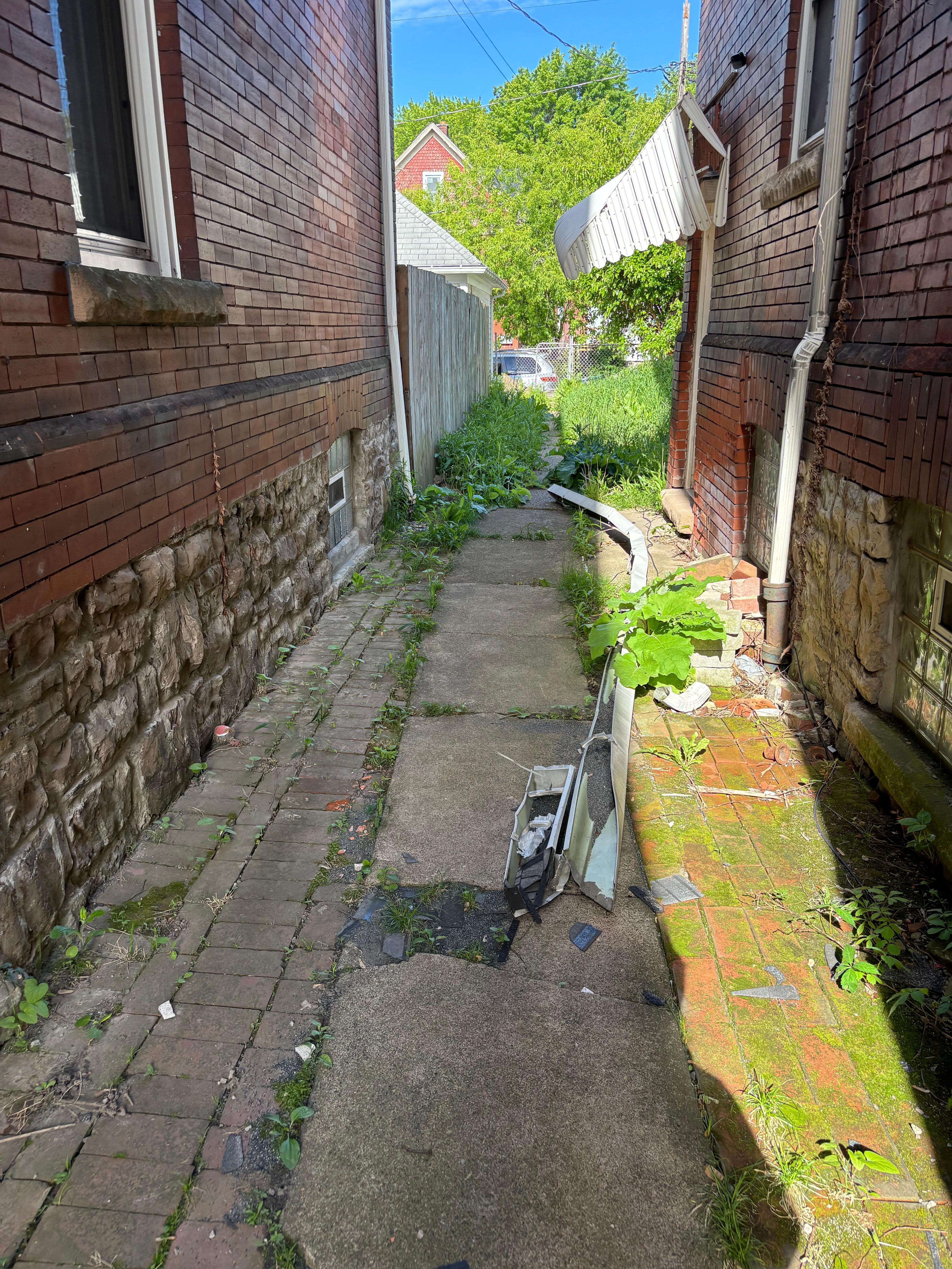 Walkway to alley