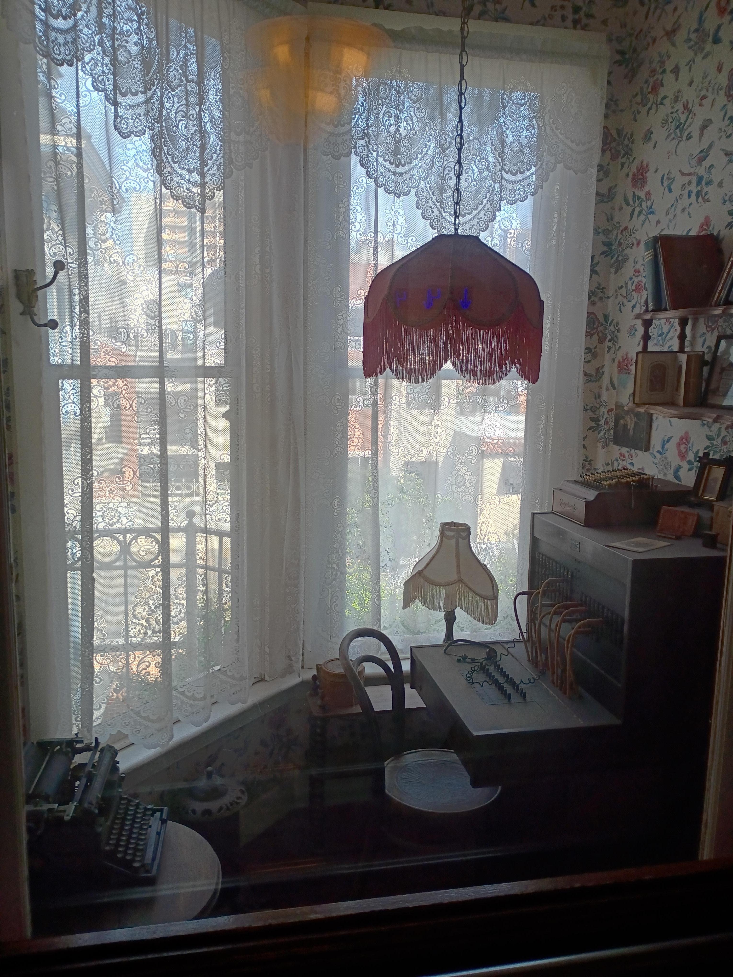 A interesting view from the elevator.