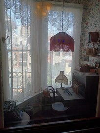 A interesting view from the elevator.