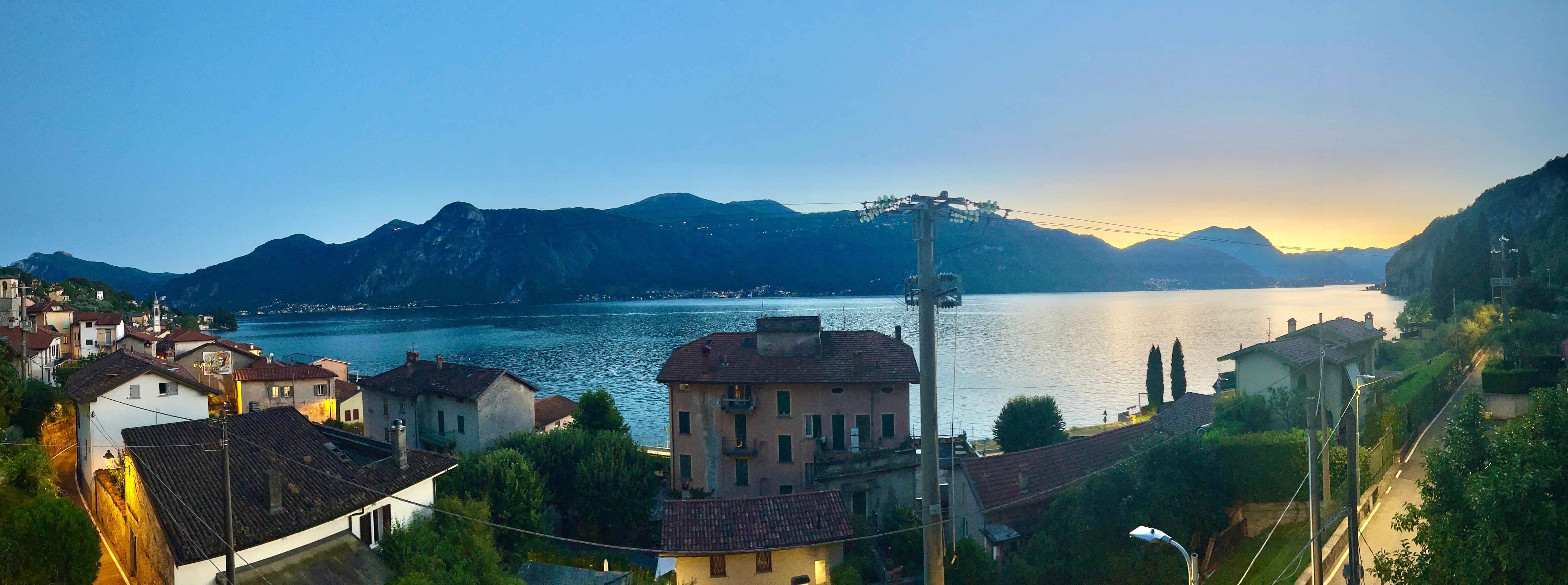 The view from our balcony 