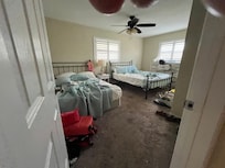 Beds don't match... broken bed frame garage!
