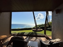 View looking from the living room