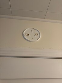 Missing smoke detector