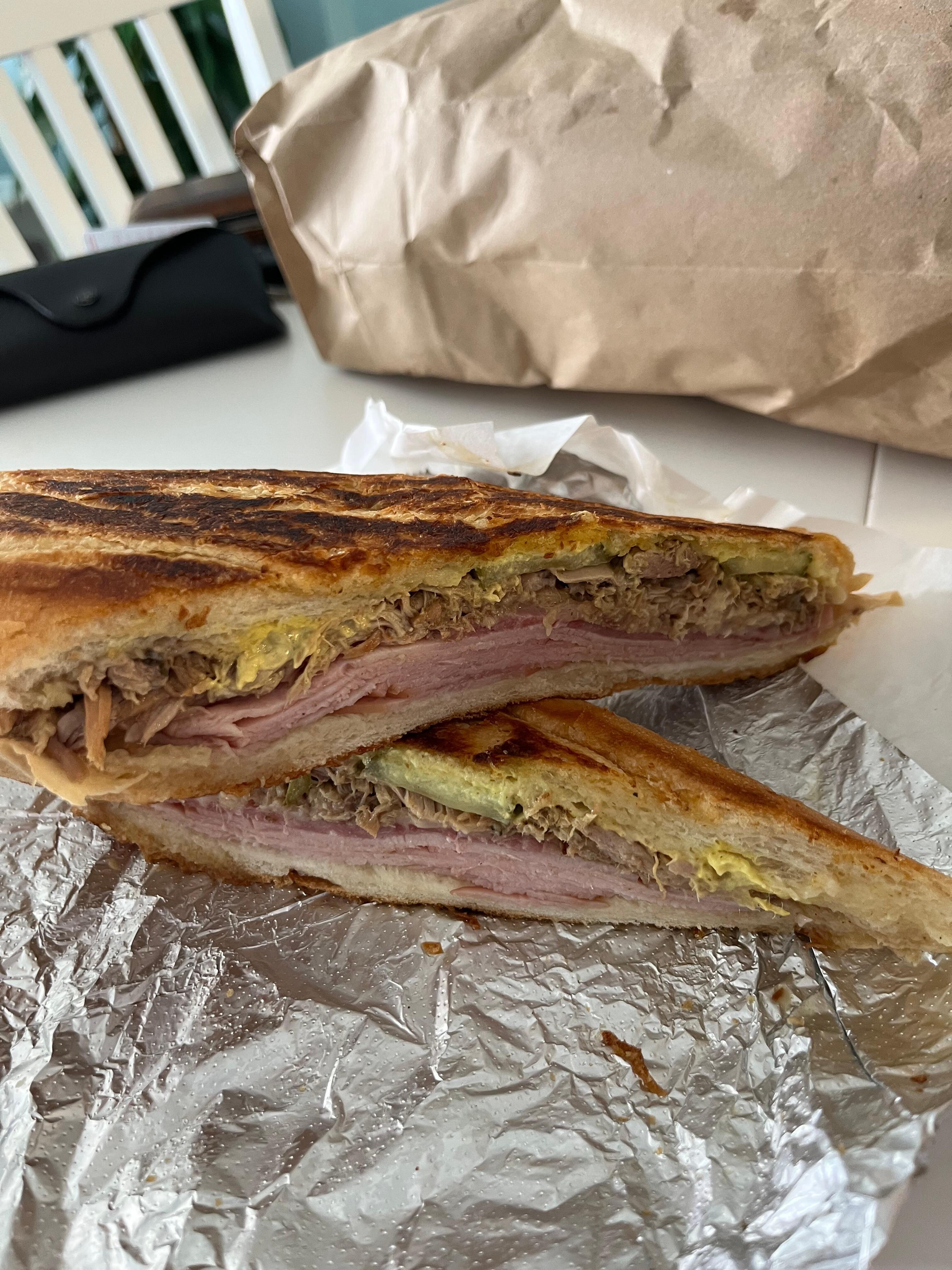 Cuban from Pipo’s.  Yum