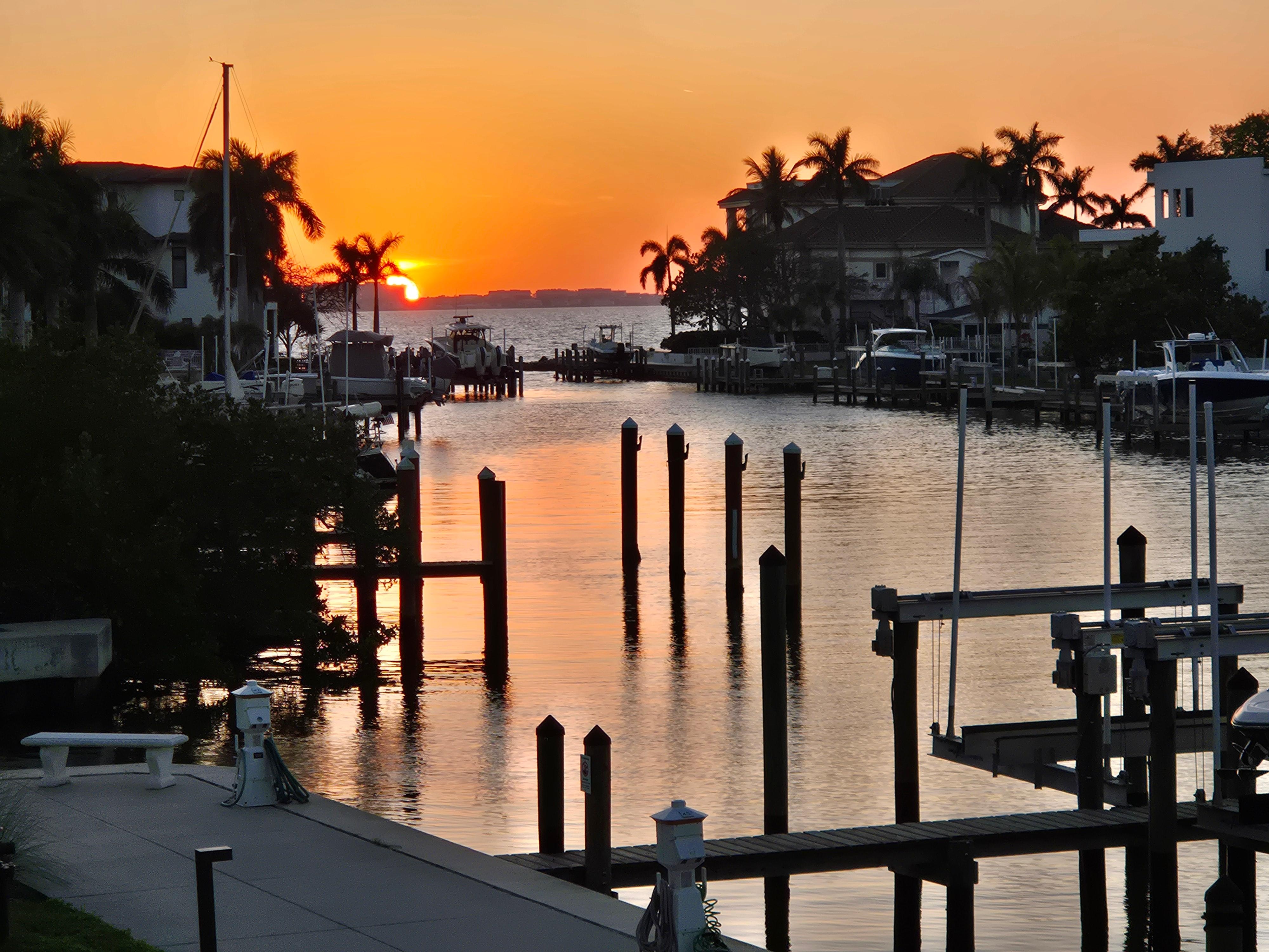 Sunset from the Balcony