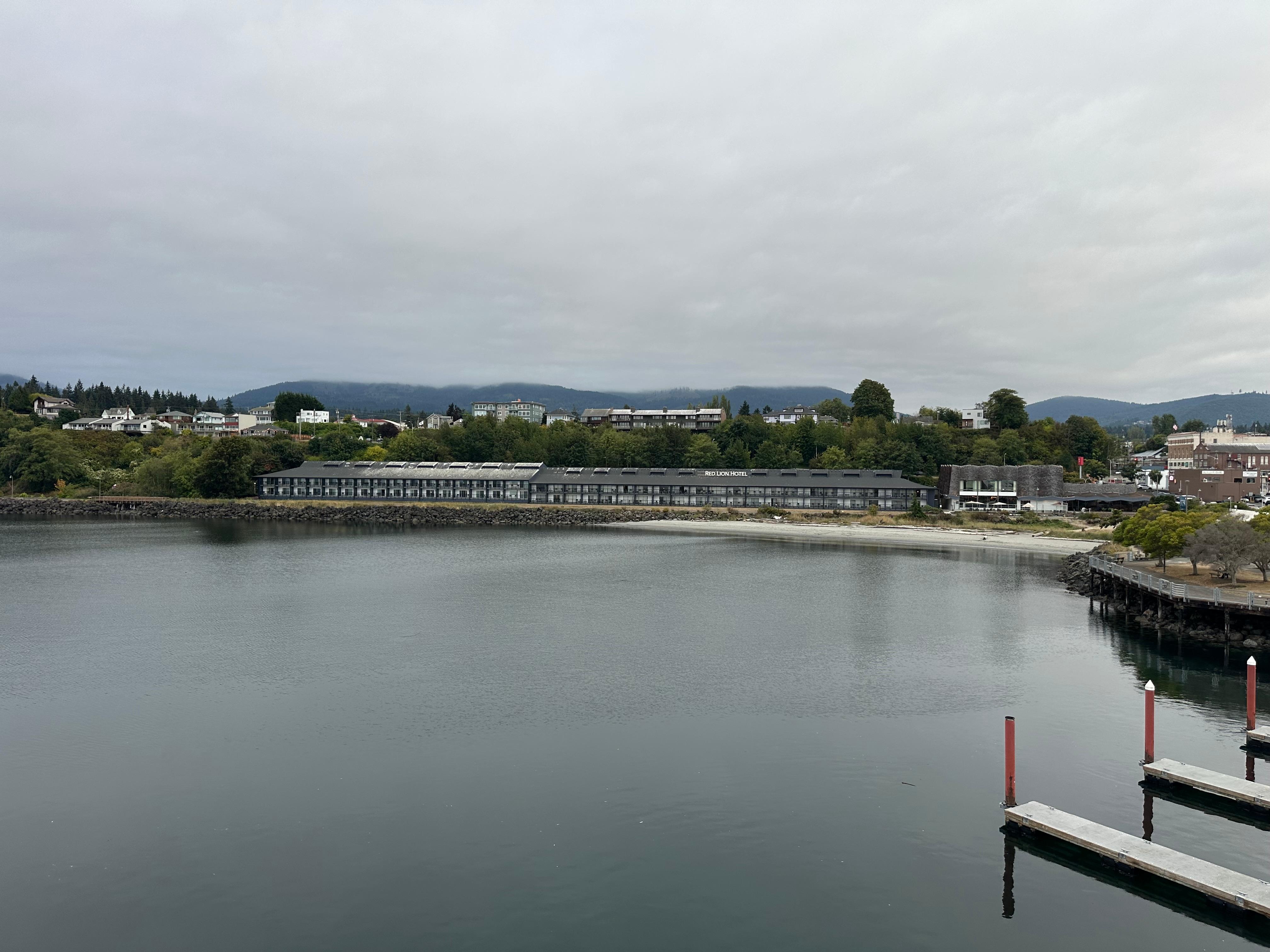 View from the tower at molo. 