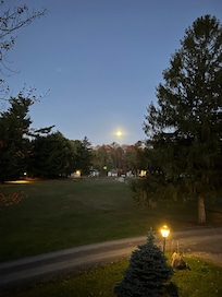 Moon setting