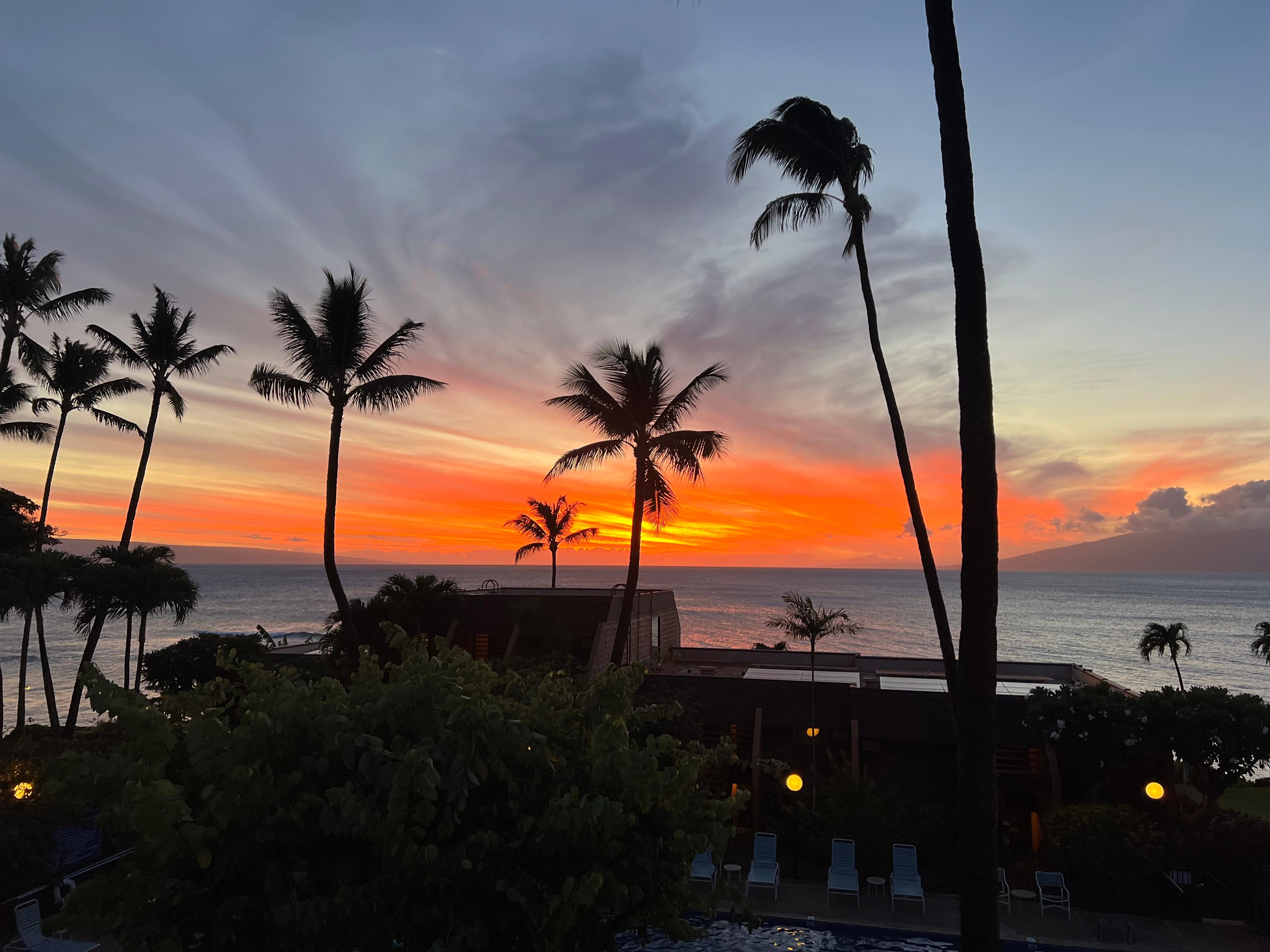 Great view at sunset