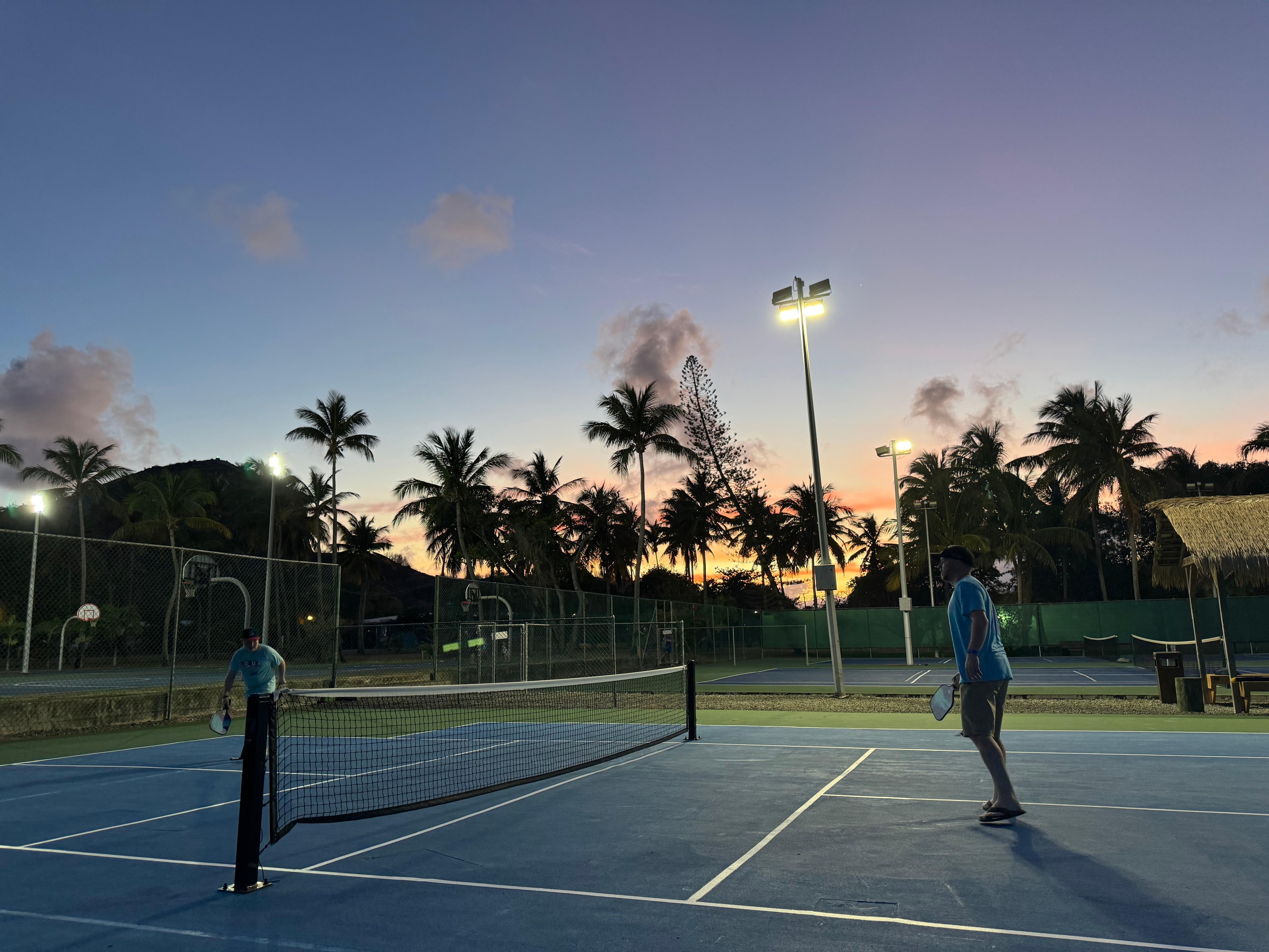 Pickleball courts/tennis courts/basketball 