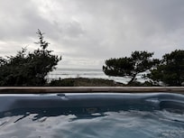 View from hot tub