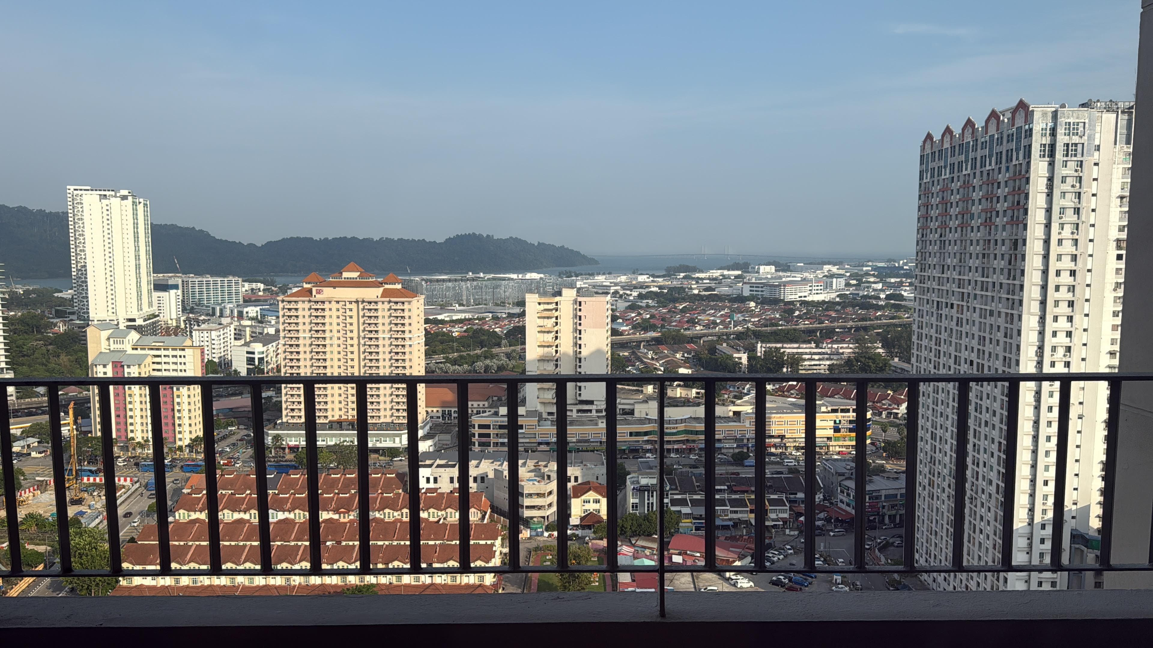 View from balcony