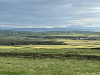 View from the BnB looking towards the Dingle peninsula.