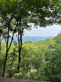 The view from the back porch!