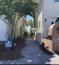 Private Beach access