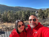 Took pictures at the terrace outside the Great Room.